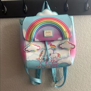 Loungefly Pastel Rainbow Unicorn Backpack